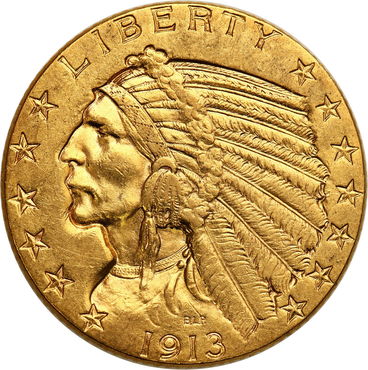 USA. 5 dolarów 1913 Indianin